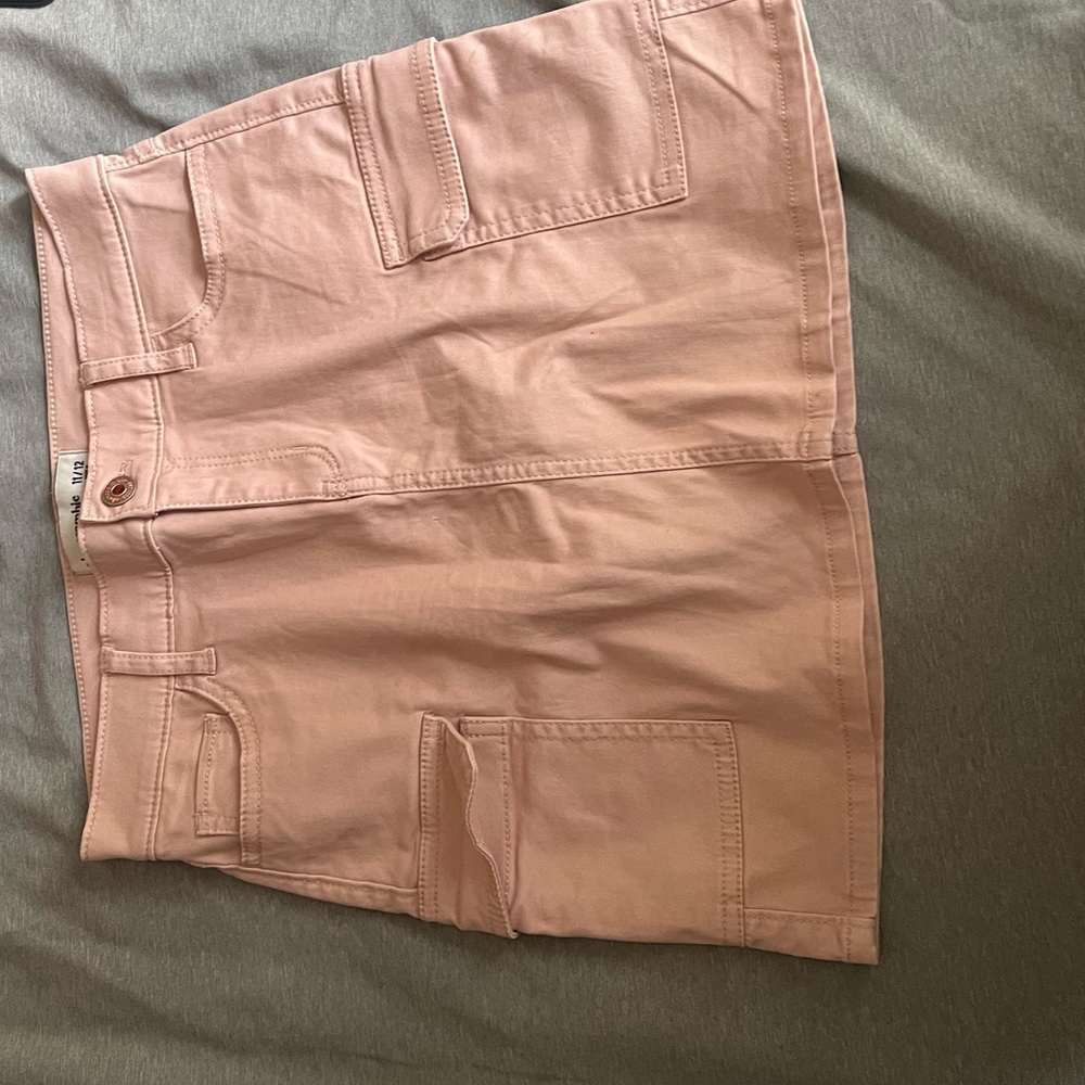 light pink abercrombie kids skirt